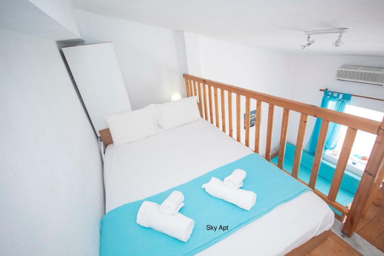 Aello Sea-Seafront Apartments Skala Fourkas Ngoại thất bức ảnh