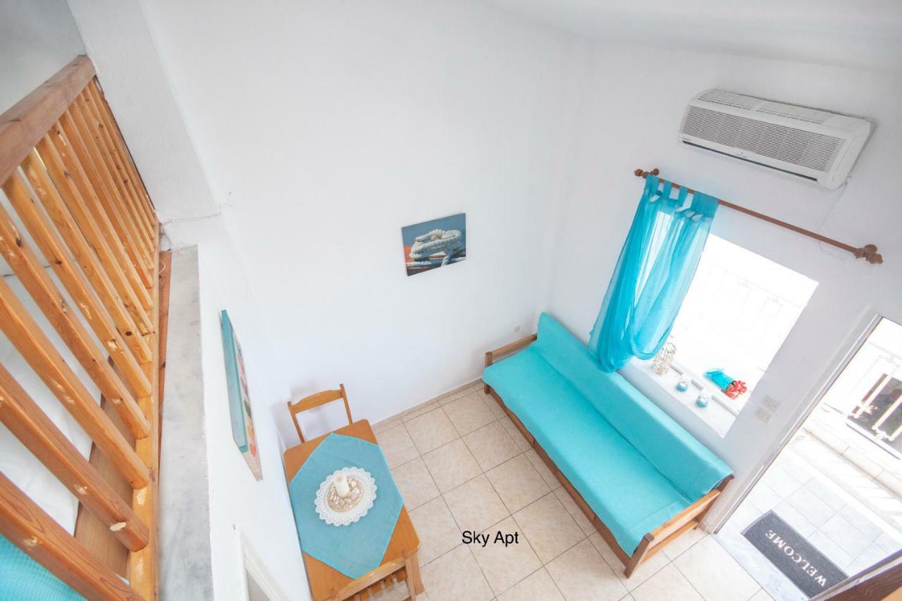 Aello Sea-Seafront Apartments Skala Fourkas Ngoại thất bức ảnh