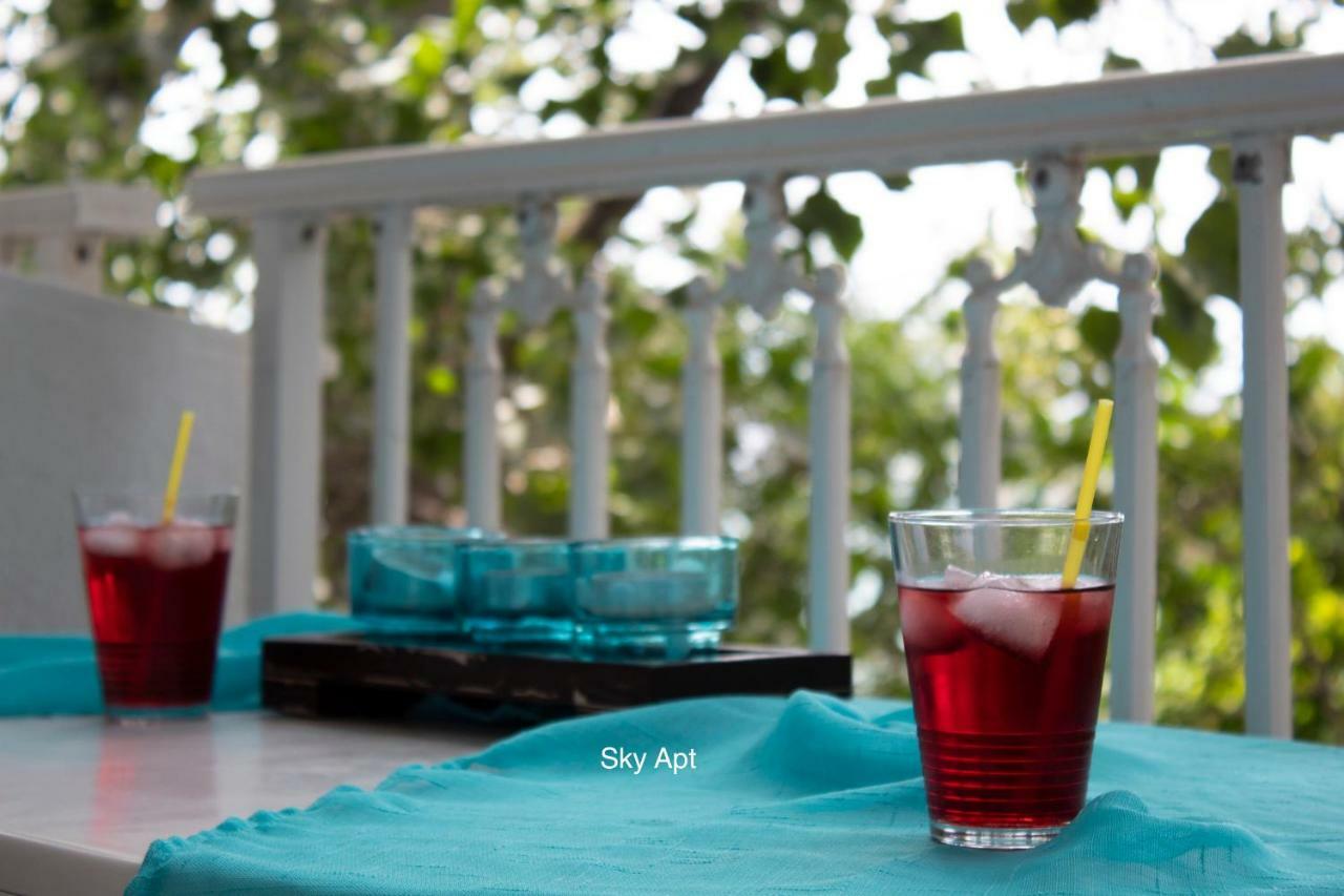 Aello Sea-Seafront Apartments Skala Fourkas Ngoại thất bức ảnh