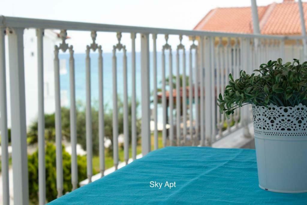 Aello Sea-Seafront Apartments Skala Fourkas Ngoại thất bức ảnh